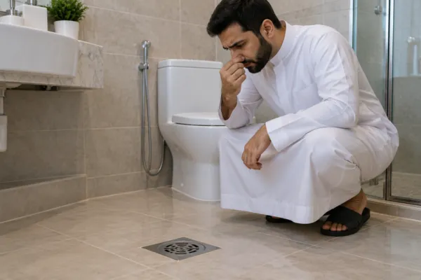 روائح مزعجة من المصارف